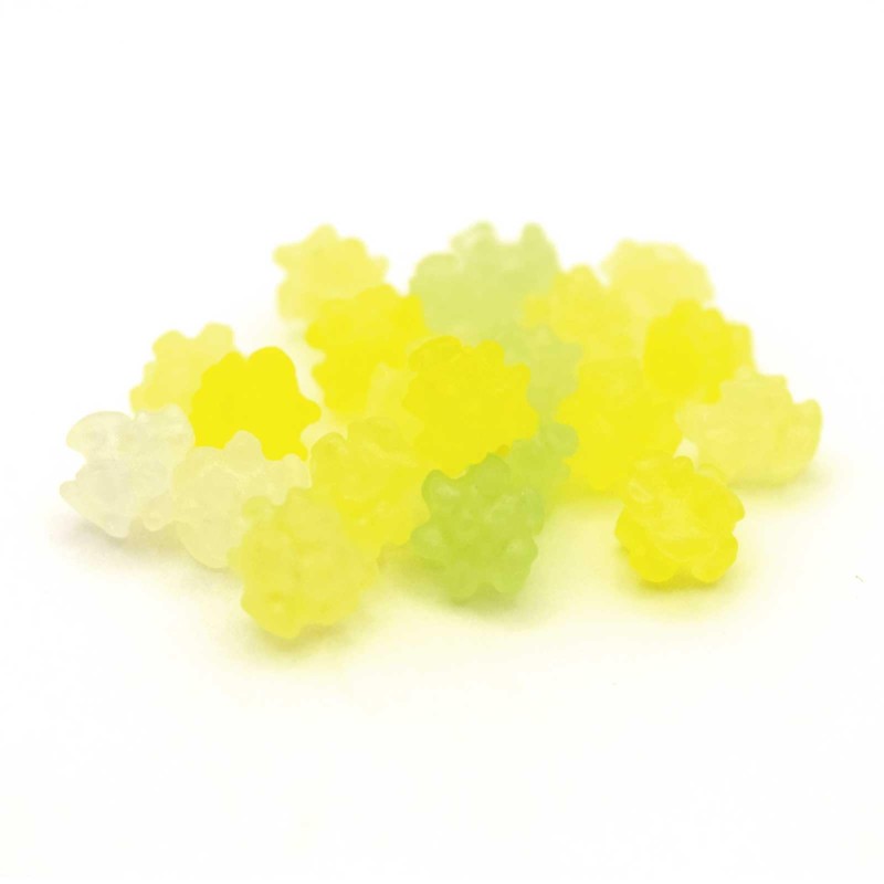 Japanese Tiny Suger Candy KONPEITO with COLORS YELLOW artificially flavored