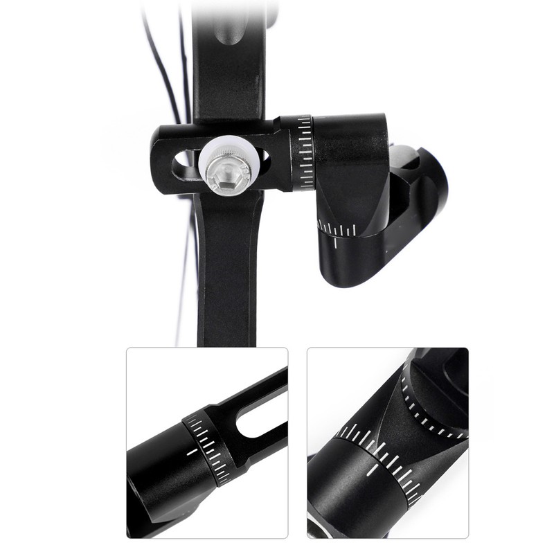 Bow Stabilizer Adjustable Single Side V Bar Mount Quick Disconnect