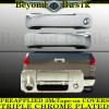 Torox For 2007-2013 Toyota Tundra 2DR Chrome Door Handle COVERS+Tailgat