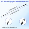 BZTT 946-05124A 746-05124A Blade Engagement Cable Replacement Craftsman Troy-Bilt Yard-Man