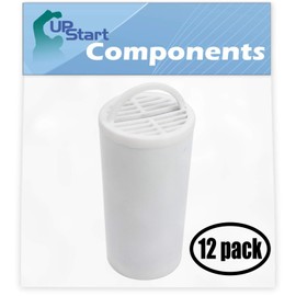 12-Pack Pet Water Fountain Carbon Filter Replacement for Petsafe Drinkwell 360 Multi-Pet Stainless Steel & Drinkwell 360 Plastic Pet Fountain - Compatible with PetSafe Drinkwell Filters PAC00-16152