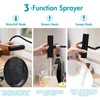 CENOSA Kitchen Faucet with Pull Down Sprayer Waterfall Single Hole