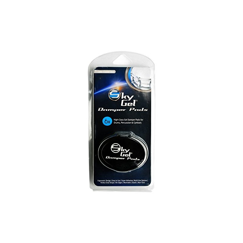 SkyGel SGDPCL Damper Pads (Pack of 6) with Transport Box