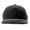 ChalkTalkSPORTS Hockey Rope Hat | Blackout | Size Small