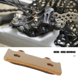 SG Store 1 Pair of Sintered Bicycle Disc Brake Pads OBE-DI06SG 43.4 x 26.4 mm Compatible with Hope Mono 6 Pot 6Ti DH Six Ti Pots Ti6 MTB