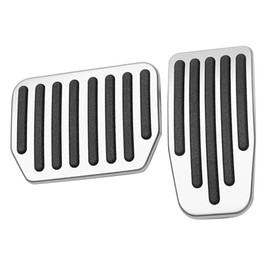 Alipis 2pcs Slip Car Brake Pedal Pads for Model Durable Foot Pedal Covers Easy Installation Enhanced Safety Fit for Seamless Integration