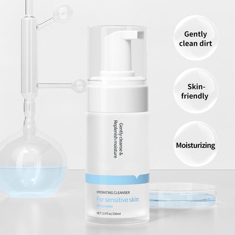 Hydrating Cleansing Mousse Blocking Melanin Brightening Moisturizing Facial Cleansing Mousse