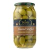 Tassos Almond Stuffed Halkidiki Super Colossal Olives 35.27 Oz