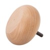 MOLLY MALOU 4 x M8 Natural Wooden Bun Feet with
