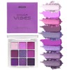 UNYOKE Mini 9 Cool Shade Eyeshadow Palette Black Smokey Matte