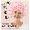 HiRui Silk Satin Bonnet for Sleeping Women, Double-Layer Sleep Cap