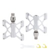 Folding bicycle pedal aluminum alloy double side quick release pedal