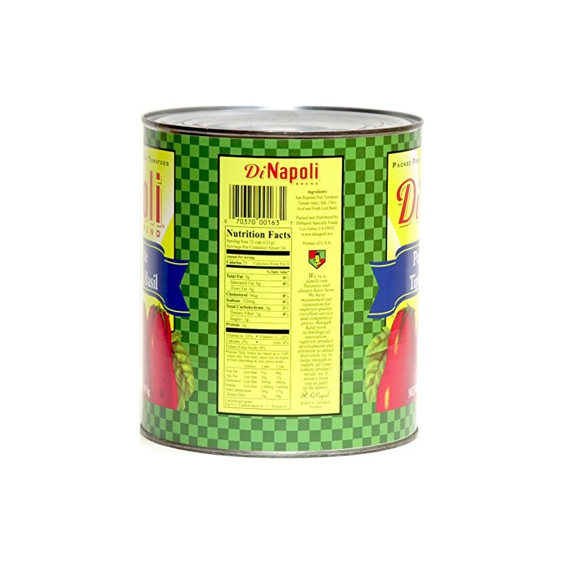 DiNapoli San Marzano Style Plum Tomatoes 102 oz