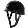 TRIANGLE Half Shell Helmet Motorcycle for Adults Men German Style