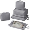 YUNYU 6Pcs Compression Packing Cubes Set - Lightweight Travel Organisers