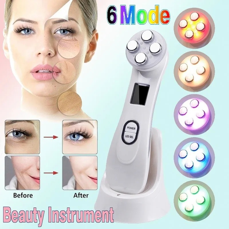 Radiofrecuencia Facial Electroporador Ems Rejuvenece Arrugas