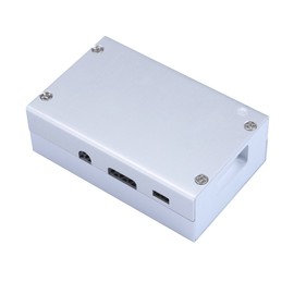 Unistorm Raspberry Pi 3 Model B+ Case Aluminum Case Silver Case Compatible with Raspberry Pi 3 Model B Also