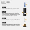 LEDSone Ceiling Cable Mount Hook Pack for Swag Pendant and