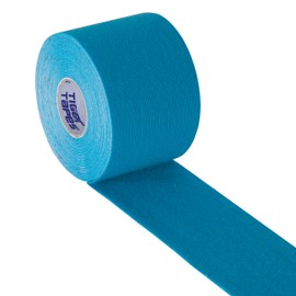 TIGERTAPES - Tiger K Tape (5cm x 5m) - Kinesiology Tape Uncut Roll Elastic Therapeutic Muscle Support Tape for Exercise, Sports & Injury Recovery - Water Resistant, Breathable, Latex Free - Blue…