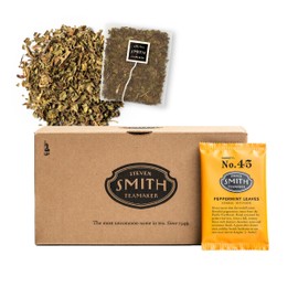 Steven Smith Teamaker Peppermint Leaves No. 45, Herbal Tea, Caffeine-Free, Sugar-Free, Sustainably Grown, Tea Bags, 36 Sachets, 0.78oz each