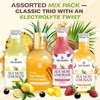 Sea Moss Lemonade Variety Pack – 4 Flavors Sampler: Lemon,