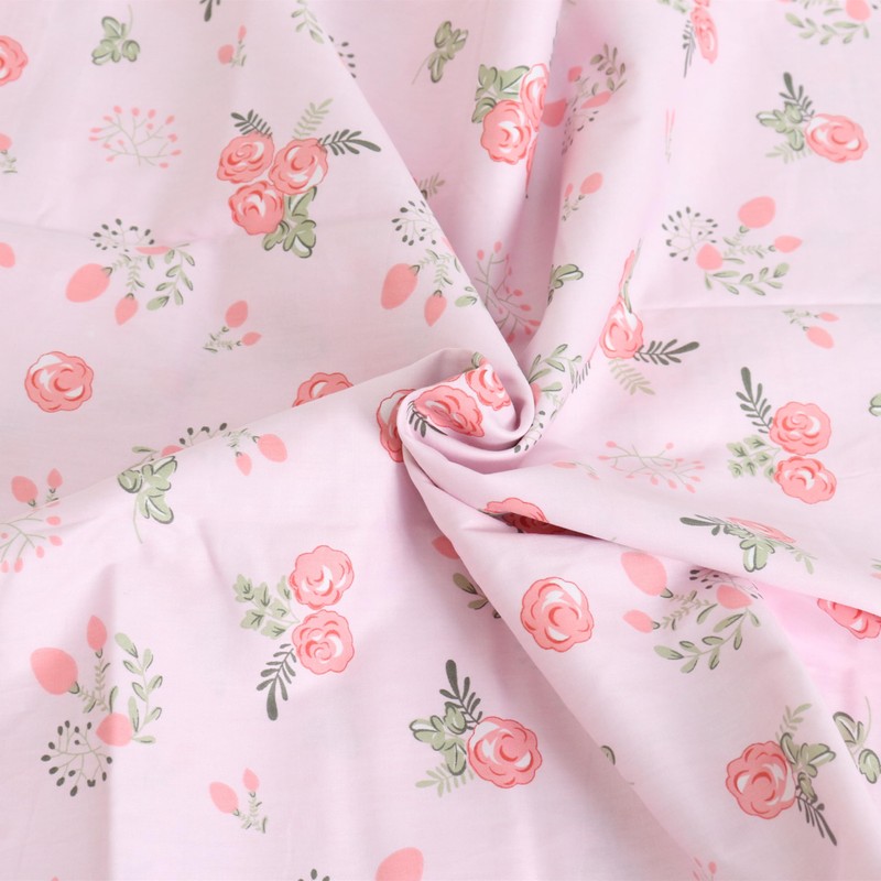 Decorative Queen Pillow Case with Envelope Closure 100 Percent Cotton