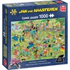 Jan Van Haasteren Dog Parkour - 1000 Piece Adults Puzzle