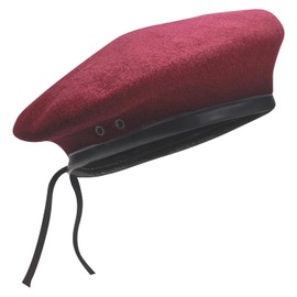 Rothco G.I. Style Wool Beret (US, Numeric, 7, Maroon)