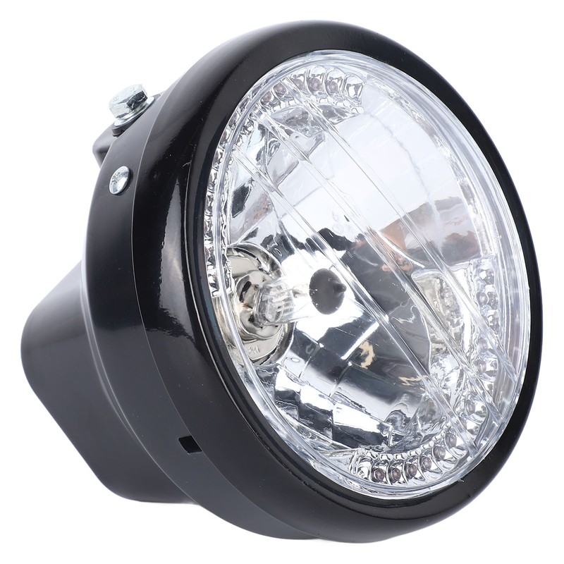 Motorcycle Headlight Universal Rugged LED 7 Inch Headlamp Bulb Day