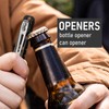 TISUR Titanium EDC Pry Bar, Keychain Pry Bar Multitool With