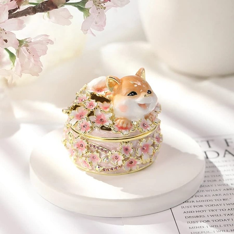 Shiba Inu Cherry Blossom Viewing