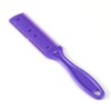 Double-sided thinning comb, hair cutting comb with 2 blades, shaving