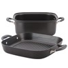 Anolon Advanced Hard Anodized Nonstick Grill Pan / Griddle and
