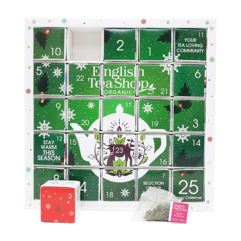 English Tea Shop - Tea Advent Calendar ("Green Puzzle" 25