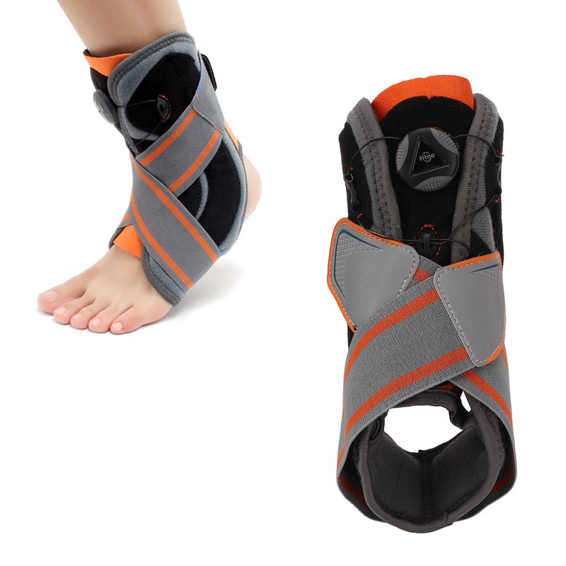 Ankle Brace Breathable Adjustable Compression Ankle Support Wrap for Injury