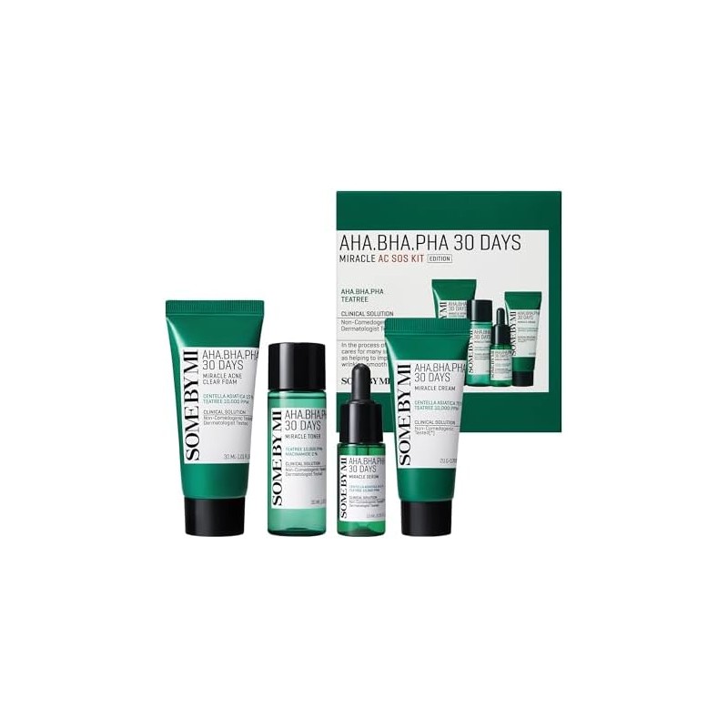 AHA BHA PHA 30Days Miracle AC SOS Kit – Toner,