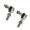 1 Pair M12 Ball Joint Steel Alloy Tie Rod End