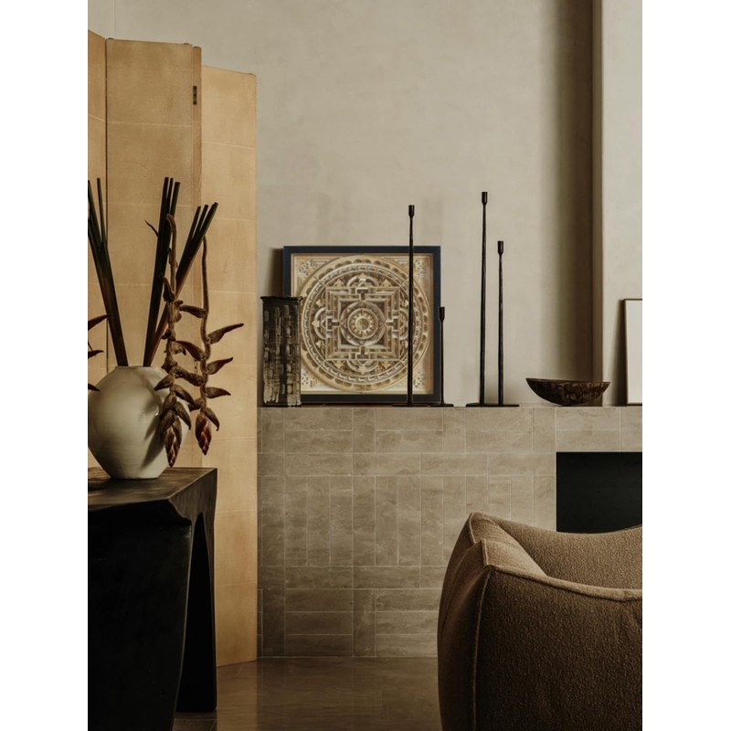 Mandala Wall Art For Middle Eastern Decor Carved Rustic Wall