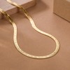 CROCHETFUN 14K Gold Chain for Women Snake Necklaces for Women