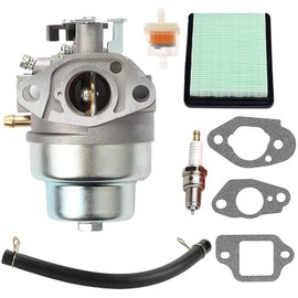 GCV160 Carburetor + Air Filter Spark Plug for GCV160 Engine HRB216 HRR216 HRS216 HRT216 HRZ216 Lawn Mower Engine Lawn Mower Pressure Washer