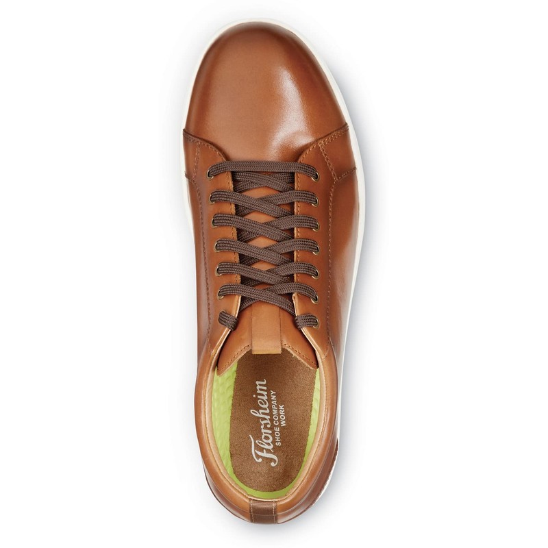 Florsheim Crossover Work, Men's, Cognac, Steel Toe, EH, MaxTrax Slip
