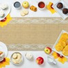 Jute Table Runner 30 x 275 cm Natural Hessian Table