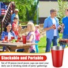 Mimorou 20 Pack Stainless Steel Pint Cups Metal Cups Unbreakable