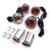 SMT- 4X Turn Signal Indicator Chrome Clear Compatible with 1992-2016
