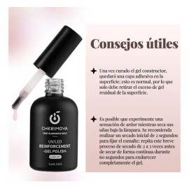 Esmalte Gel Uvled De Refuerzo 15ml Para Uñas Cherimoya                                                                                                