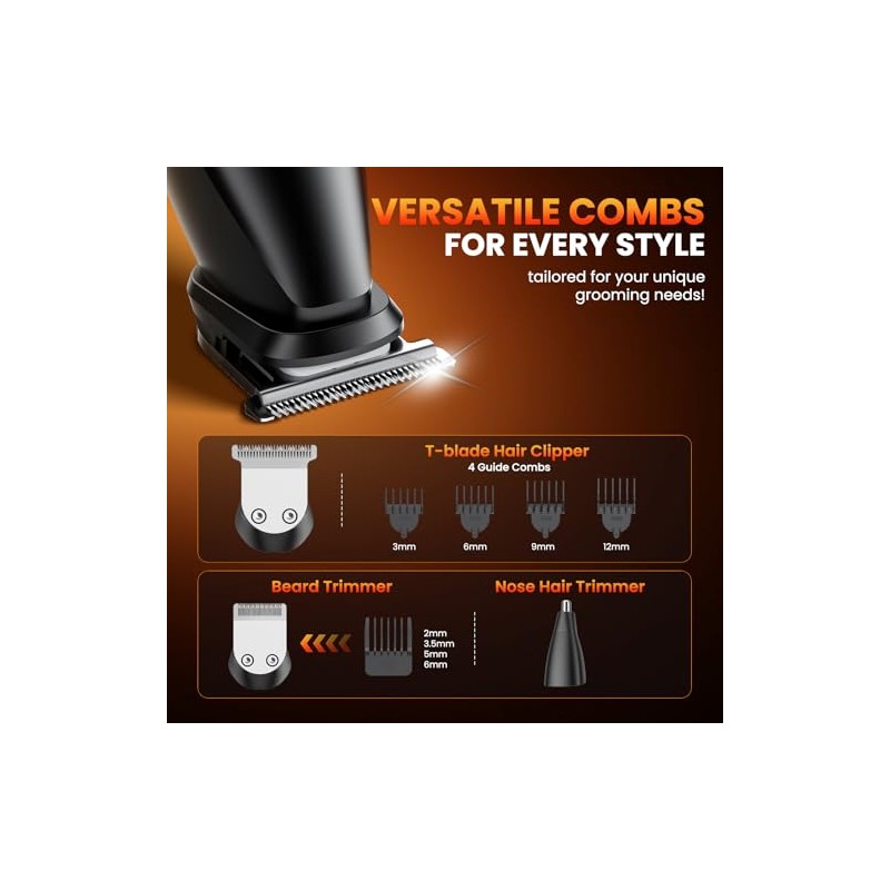 Rasuradora Hombre Trimmer Ipx6 Base Carga Type