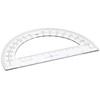Sparco Plastic Protractor, 6-Inch Long, Clear (SPR01490)