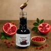 100% Organic Pomegranate Molasses 12.35 Oz Glass Bottle, No Sugar