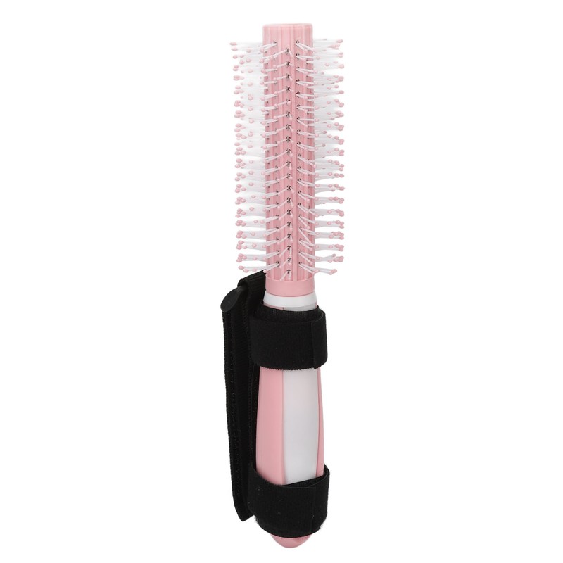 Handicapped Auxiliary Comb Portable Plastic Handle Comb Hair Brush for