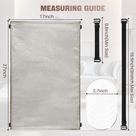 Xmntdo Recliner Headrest Protector,Non Slip Waterproof Headrest Cover,Leather Recliner Headrest Cover for Sofa,Furniture,Living Room,Office Chair 17x27 in(Beige)